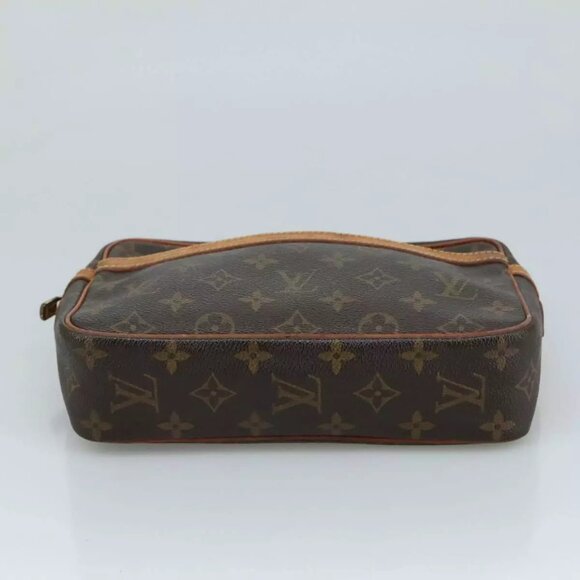 LOUIS VUITTON Monogram Compiegne 23 Clutch Bag - Picture 9 of 14